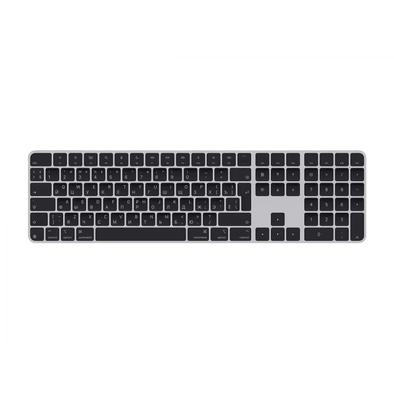 Apple Magic Tastatur Universal USB Bluetooth QWERTY Russisch Schwarz