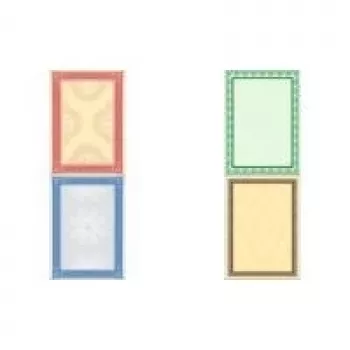 Kunstpapier-Blätter Sigel DP490 20 Blatt Blau