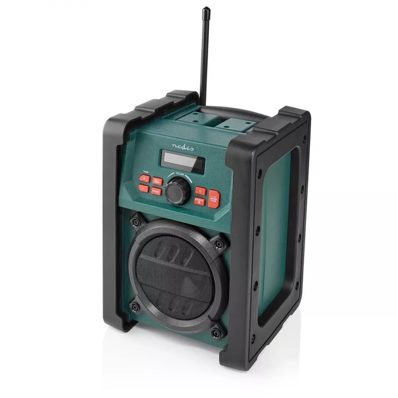 Radio Nedis RDDB3100GN 15W Bluetooth IP65 Schwarz/Grün