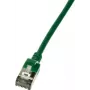 LogiLink schlank U/FTP Netzwerkkabel 1,5 m Cat6a U/FTP (STP) Grün (CQ9045S)