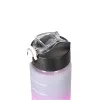 Extralink Motivations-Trinkflaschen-Set 3W1 Pink-Schwarz 2000ML+900ML+300ML