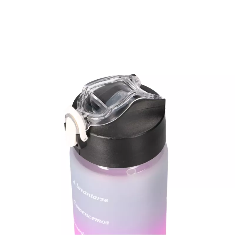 Extralink Motivations-Trinkflaschen-Set 3W1 Pink-Schwarz 2000ML+900ML+300ML