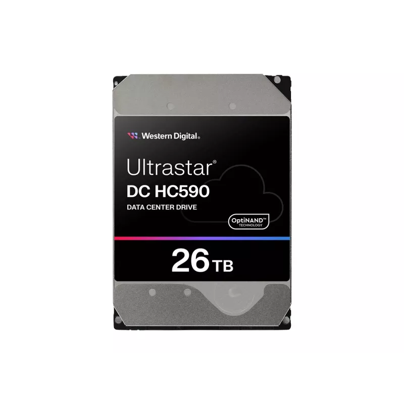 Western Digital DC HC590 interne Festplatte 26 TB 7200 RPM 3,5 SAS
