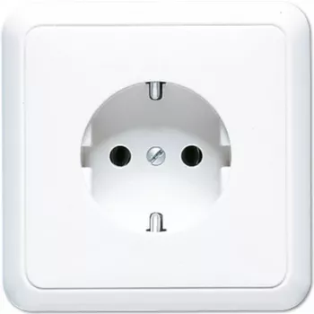 Jung 5520 WW Steckdose Typ F Weiß (5520WW)