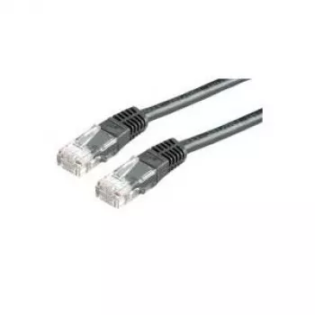 Value 21.99.1525 Ethernet-Patchkabel Schwarz