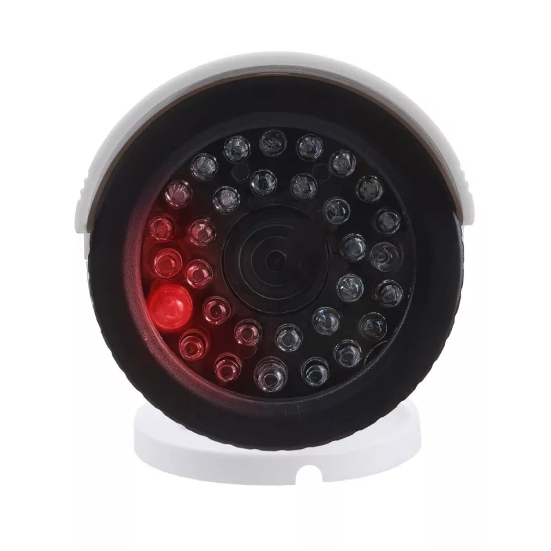 Dummy-Röhrenkamera mit IR-LEDs, CEE IR1800 W — nicht funktionsfähige Überwachungsattrappe