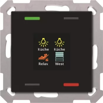 MDT KNX Taster Smart 55 4-fach Farbdisplay BE-TAS550406.01 (BE-TAS550406.01)
