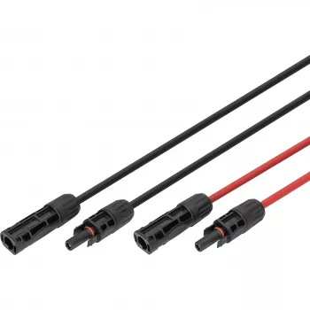 Kabel Digitus DK-SCEC66-0100 6 mm² MC4 10 m Schwarz Rot