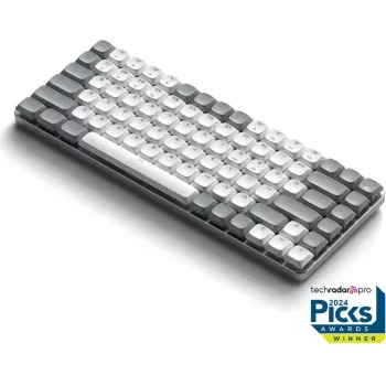 Satechi SM1 schlank Mechanical Back Backlit BT Tastatur German light - Tastatur (ST-KSM1LT-DE)