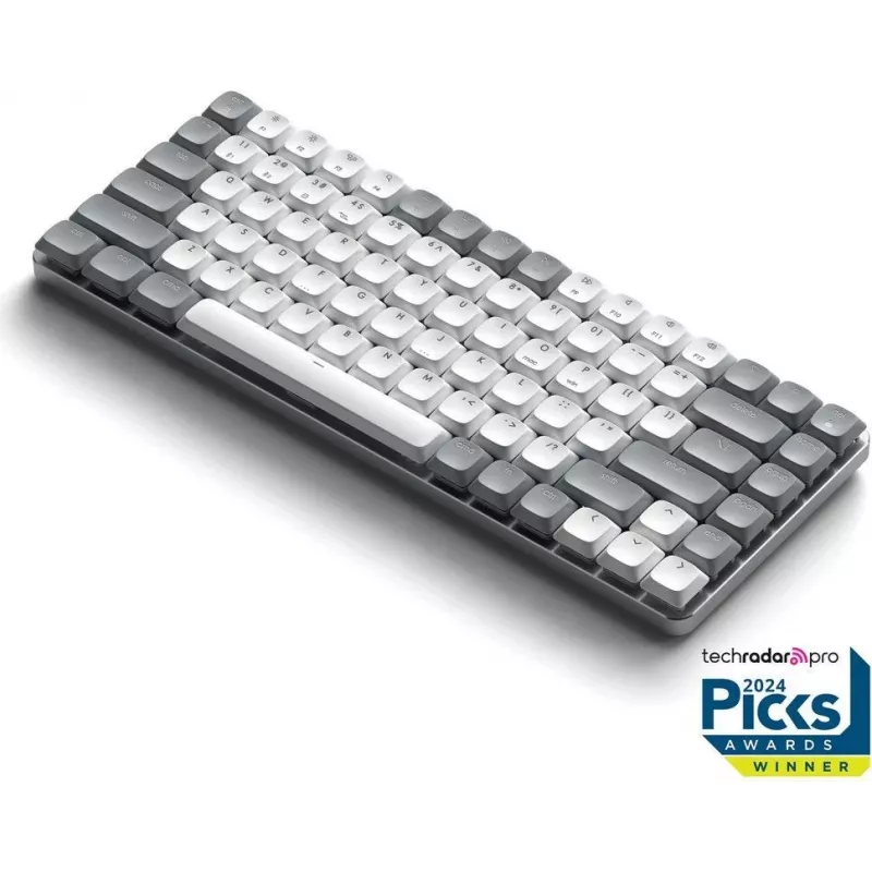 Satechi SM1 schlank Mechanical Back Backlit BT Tastatur German light - Tastatur (ST-KSM1LT-DE)