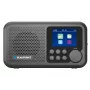 DAB+/UKW-Radio BLAUPUNKT DR8BK – digitaler Radiowecker mit FM/DAB+, Bluetooth 5.3, 2 W, 1800 mAh, USB-Ladefunktion, schwarz