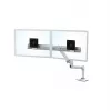 Tischhalterung Ergotron LX Series Dual Direct Arm 63,5 cm (25 Zoll) Weiß