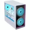 Lian Li LANCOOL 217 INF PC-Gehäuse-Bundle + HydroShift II LCD-S 360TL AiO - Weiß
