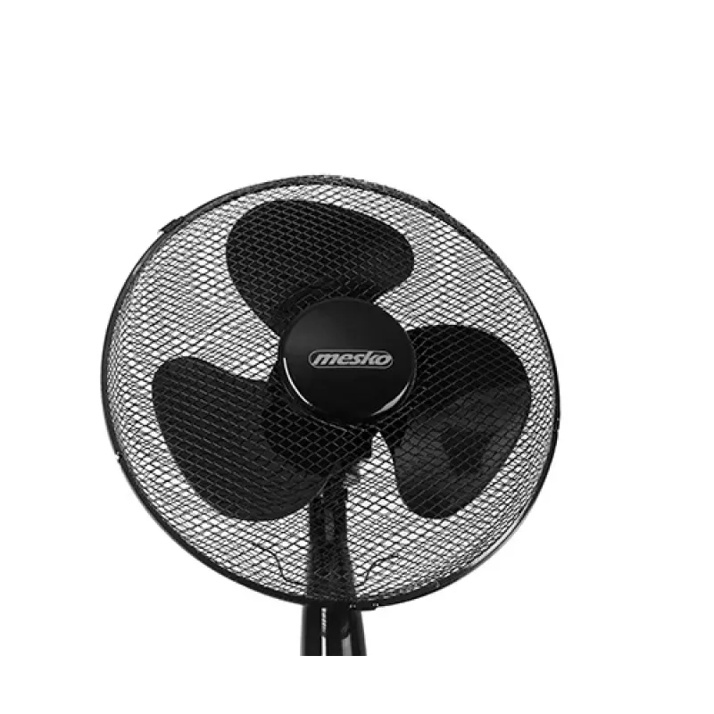 Mesko | Ventilator | MS 7311 | Standventilator | Schwarz | Durchmesser 40 cm | Anzahl Geschwindigkeiten 3 | Oszillation | 45 W
