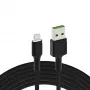 Green Cell KABGC05 Lightning-Kabel 1,2 m Schwarz