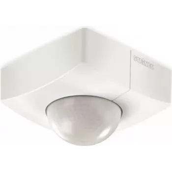 Bewegungsmelder Steinel IS 345 Quadrat Weiß IP44 180° Erfassungswinkel