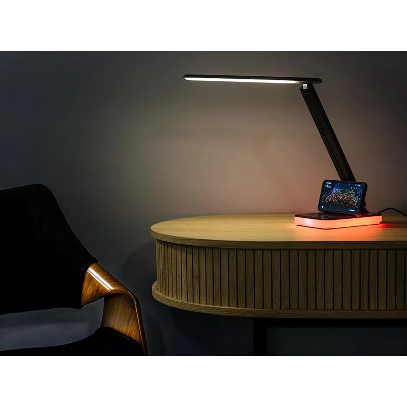 Tracer 47710 Prisma Schwarz LED Schreibtischlampe