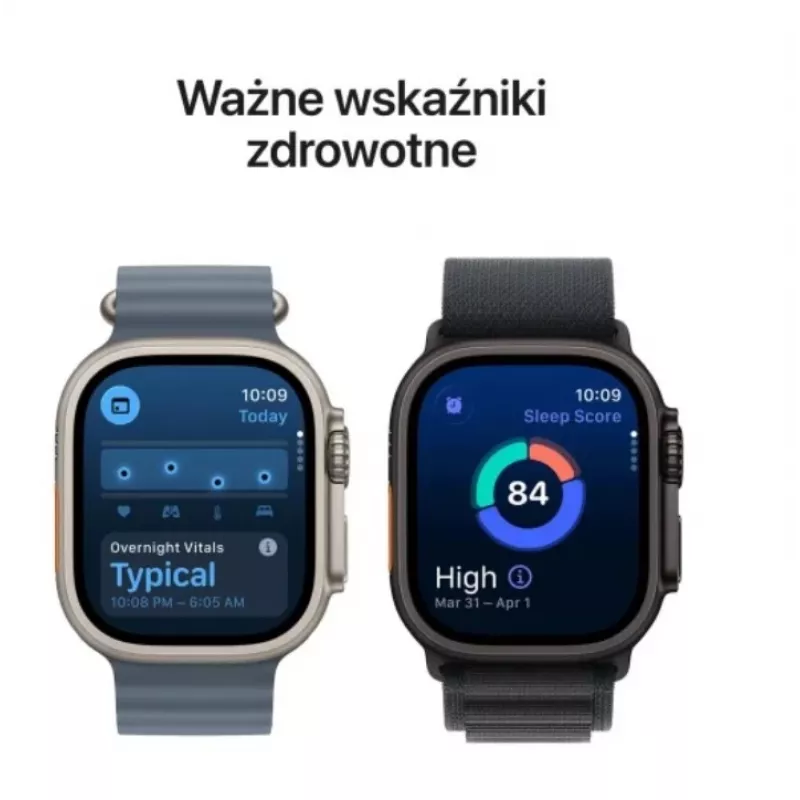 Apple Watch Ultra 3 GPS + Cellular 49mm Black Titanium Gehäuse mit Black Alpine Loop Medium
