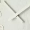 NeXtime 3096WI - Wanduhr - Quarzuhr - Rund - Weiß - Holz - Holz