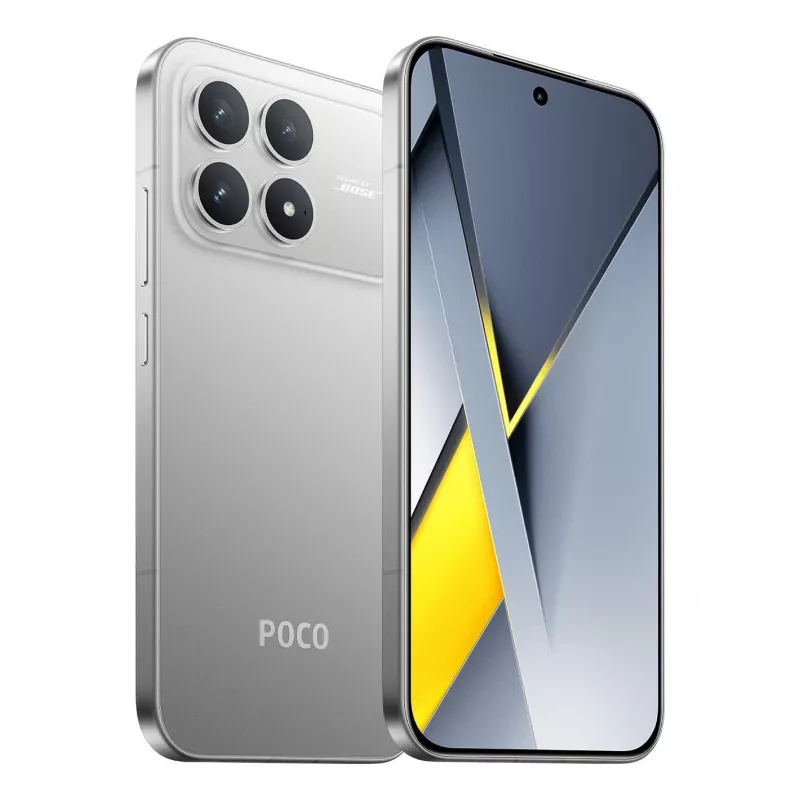 Smartphone POCO F8 Pro 12GB RAM 256GB Speicher Silber (Modell MZB0M60EU)