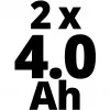 Batterie 18 V 2 x 4,0 Ah EINHELL
