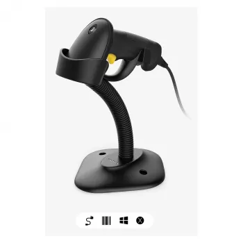 Inateck Barcodescanner 33 schwarz [BCST-33_black]