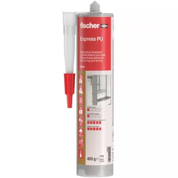 Fischer Express PU Baukleber, beige, 310 ml