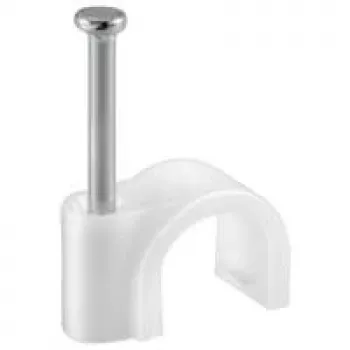 Kabelschelle, Weiß - Max. Kabeldurchmesser 9,0 mm