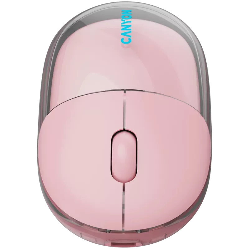 CANYON Maus OnClick 24 BT/ Wireless Transparent/Pink