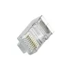 Steckverbinder CAT.6 RJ45 100 Stück, orange