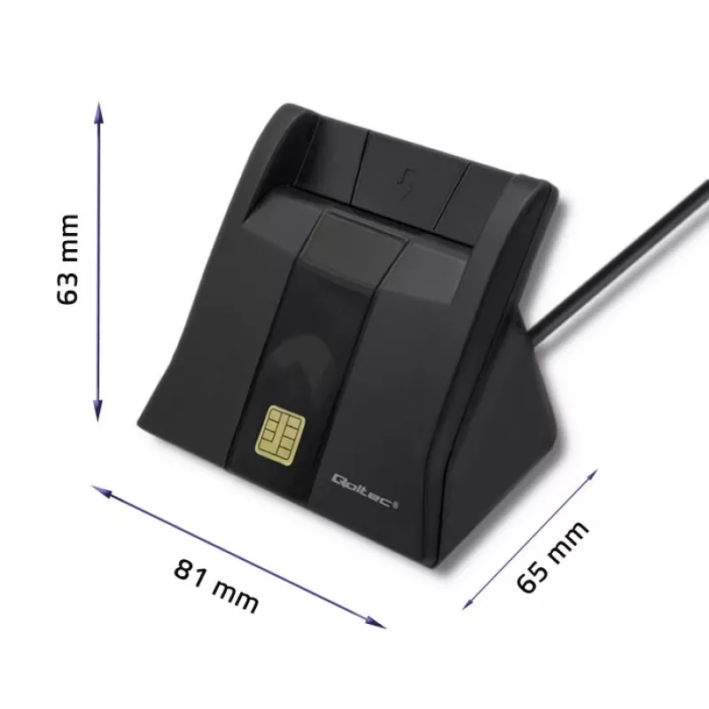 RFID-Lesegerät Qoltec 50643