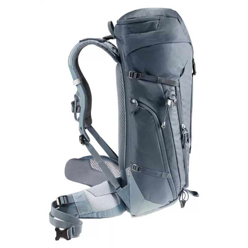 Rucksack DEUTER Trail 32 EL Schwarz-shale — 32 L Kapazität, ergonomisches Rückensystem