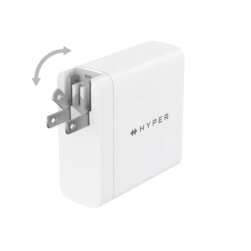 HYPER HJG140WW Ladegerät für Mobilgeräte Universal Weiß AC Schnellladen Innenbereich