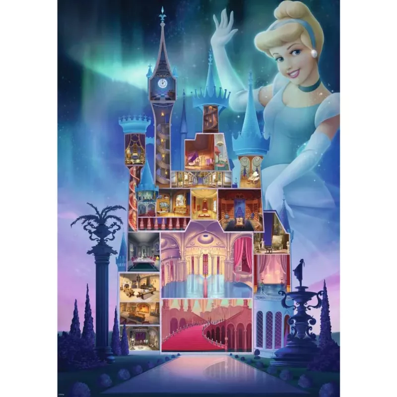 Puzzle Disney Castle Collection: Cinderella (1000 Teile)