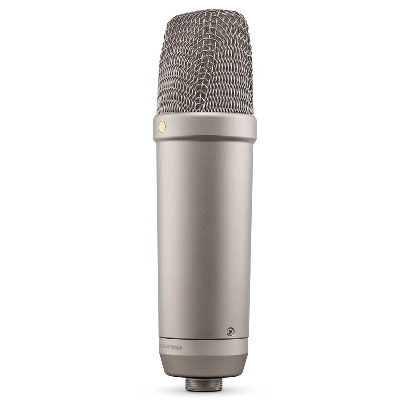 Studio-Kondensatormikrofon RØDE NT1‑A 5th Gen — Nierencharakteristik, XLR/USB, 24/32‑Bit, bis 192 kHz, max. SPL 142 dB, silber