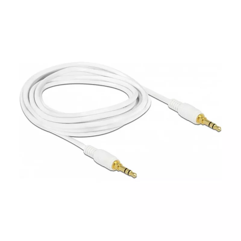 Audiokabel DeLOCK 85550 2 m 3,5 mm Weiß