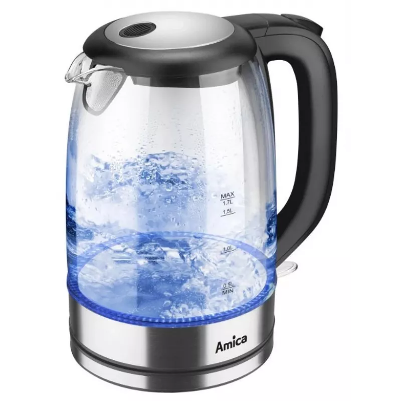 Wasserkocher Amica 1.7L 2200W Silber