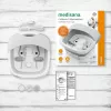 Medisana FS 886 Fußbad, weiß/grau