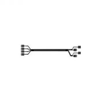 Intel - SATA-/SAS-Kabel - 4i MiniLink SAS (SFF-8611) (M) gerade auf 4i MiniLink SAS (SFF-8611) (M) abgewinkelt - 75,5 cm