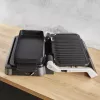 Elektrischer Kontaktgrill Tefal OptiGrill+ XL Edelstahl — große Kapazität, automatische Garprogramme