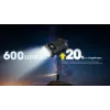 Schlüsselanhänger-Taschenlampe Nitecore TINI3 Schwarz 600 lm USB wiederaufladbar
