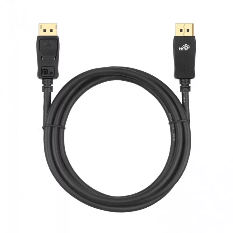 Kabel DisplayPort 1,8 m M/M v 1.4, schwarz