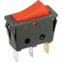 Bachmann 924.112 - Wippschalter - 1P - Schwarz - Rot - 250 V