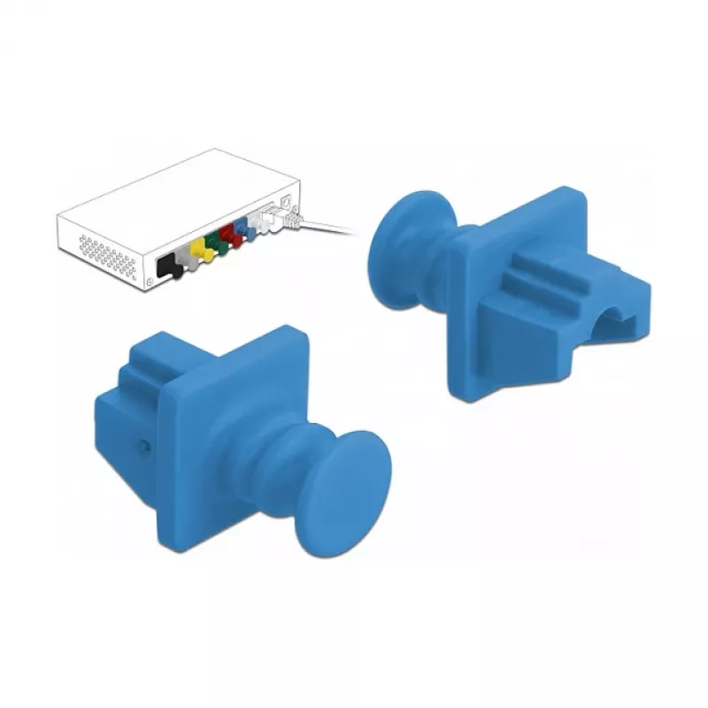 Staubschutzkappe DeLOCK 86509 RJ-45 10 Stück