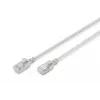 Netzwerkkabel Digitus CAT 6A F/FTP RJ-45 2m Grau