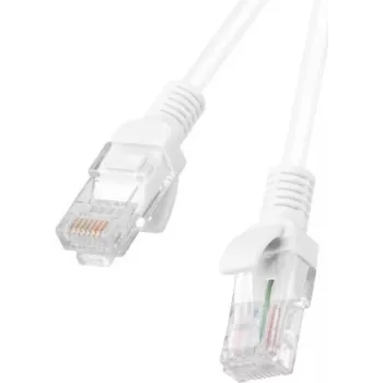Netzwerkkabel Lanberg PCU6-10CC-0100-W 1m Cat6 U/UTP Weiß