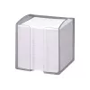 Quadratischer transparenter Block strapazierfähig TREND 105x100x100 mm