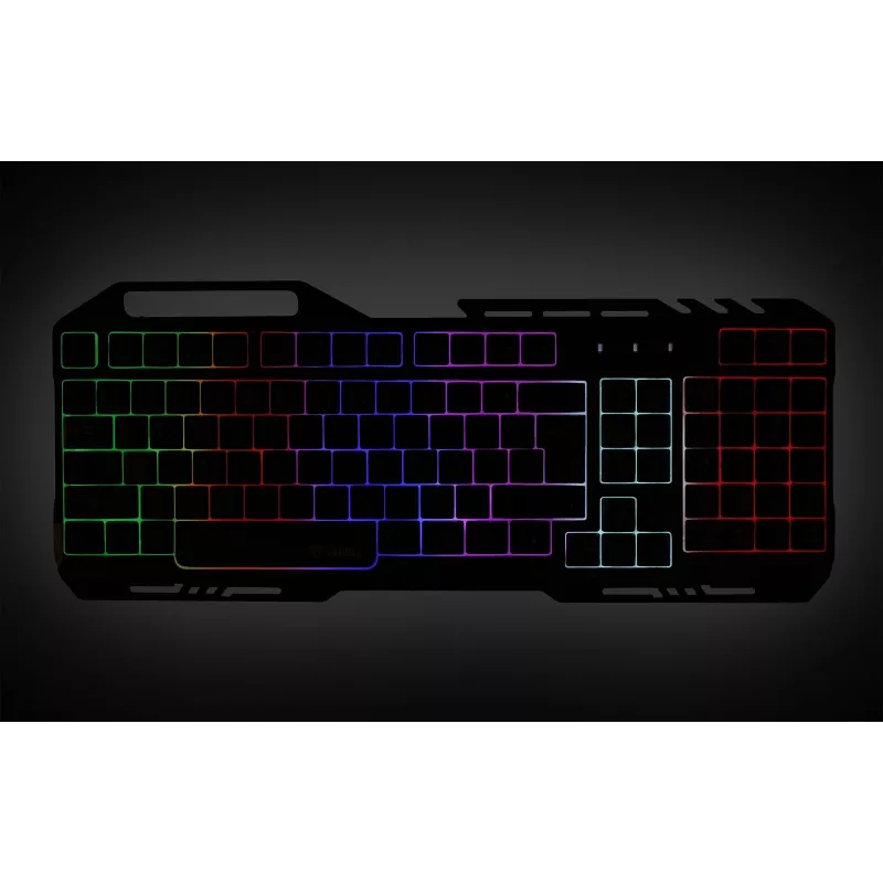Tastatur YKB 3200 SHADOW metal, LED