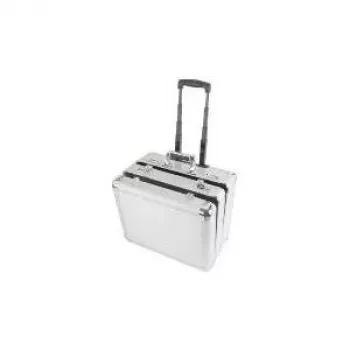 Hartschalenkoffer ALUMAXX Jüscha 45150 Edelstahl – schützender Transportkoffer, Modell 45150