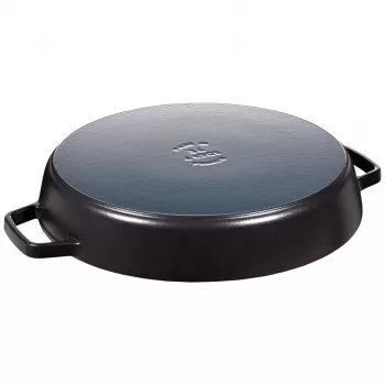 Staub 40511-073 Gusseisen-Kokotte-Pfanne mit zwei Griffen
